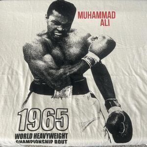 Muhammad Ali Graphic Tshirt Beige Size 5X